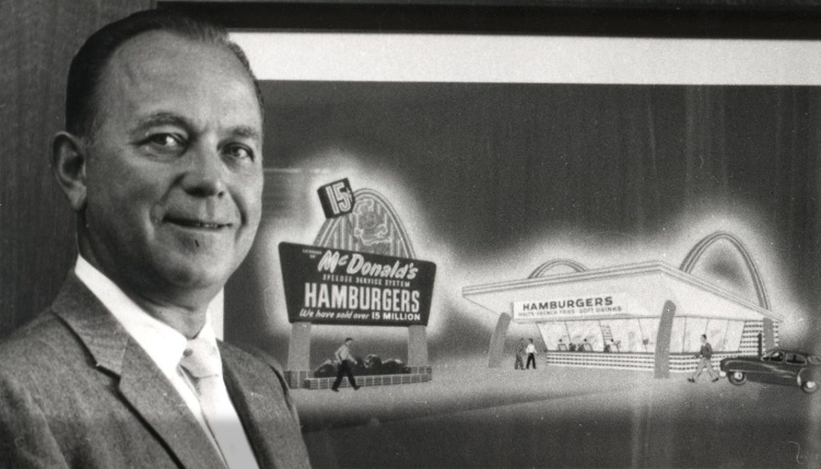 Ray Kroc, CEO of McDonalds