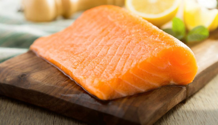 piece of salmon